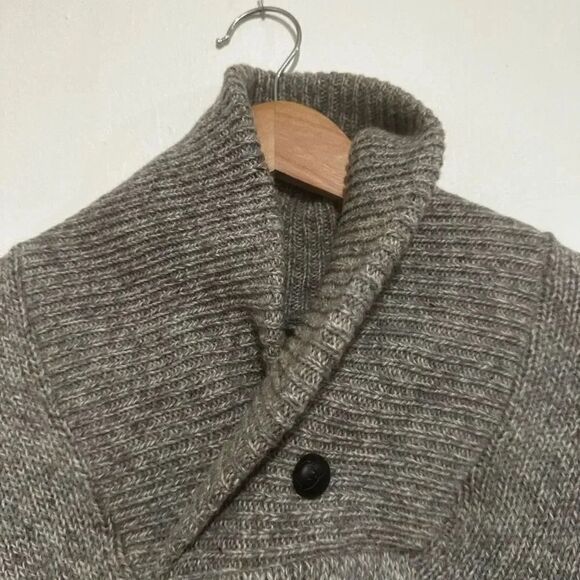 High Sierra by Mervyn’s Men’s Wool Long Sleeve Sweater Gray Size Large - Picture 3 of 5